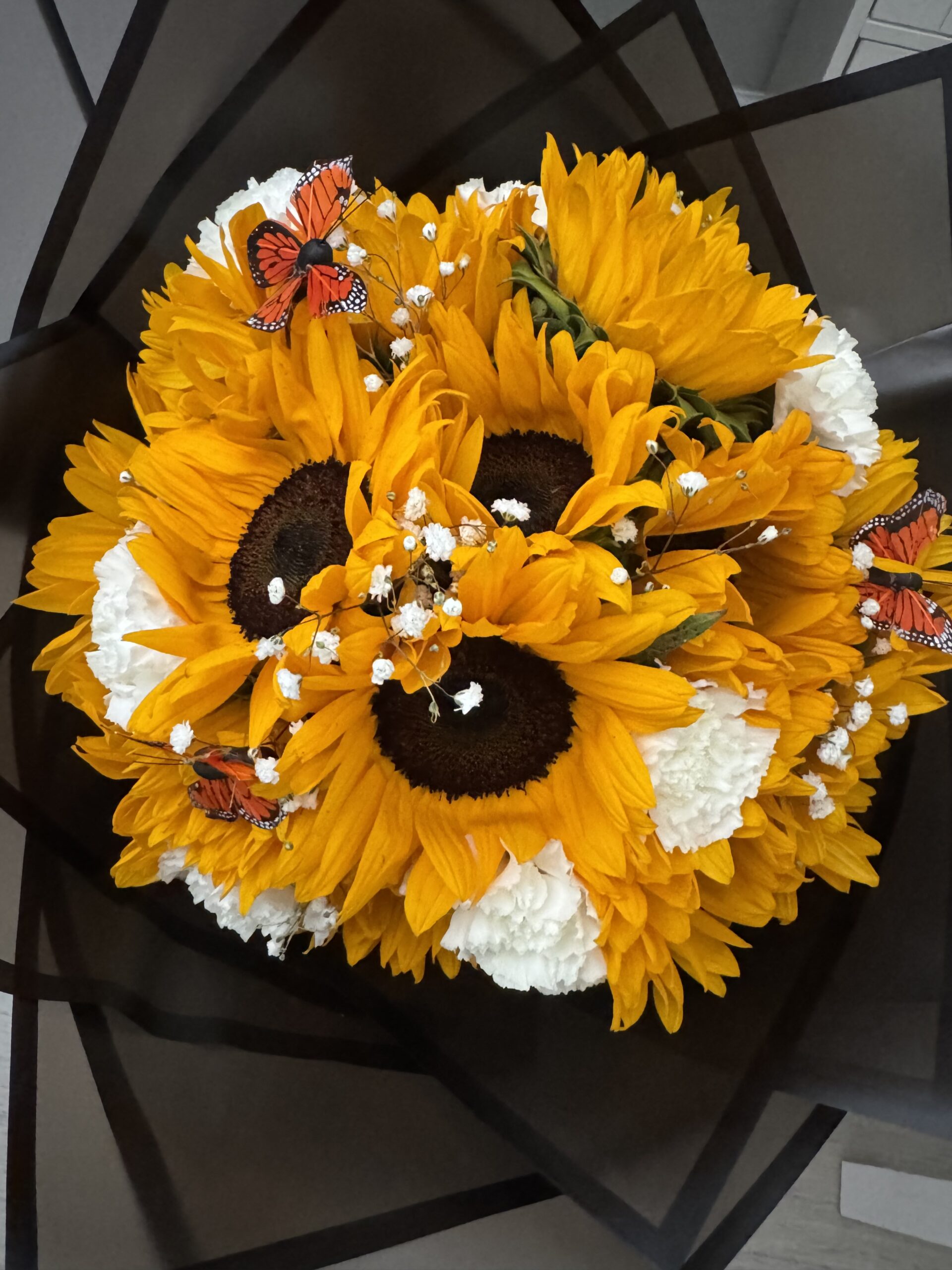Fresh bouquet from the Fleur Sisters studio